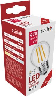 Avide LED Filament Mini 470 lm 4,5W E27 warmwit