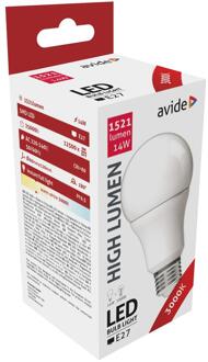 Avide LED lamp E27 14W 3000K WW 1521lm warmwit