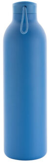 Avior gerecycled roestvrijstalen 1l waterfles Blauw - One size