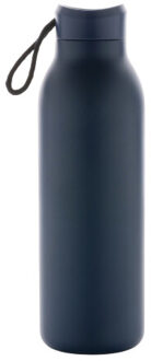 Avior gerecyclede roestvrijstalen 500 ml waterfles Blauw - One size