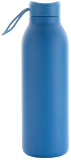 Avior gerecyclede roestvrijstalen 500 ml waterfles Blauw - One size