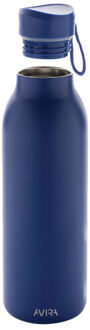 Avior gerecyclede roestvrijstalen 500 ml waterfles - maat One size Blauw