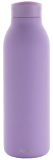 Avior gerecyclede roestvrijstalen 500 ml waterfles - maat One size Paars