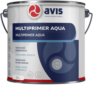 Avis Aqua Multiprimer - Grijs - 250 ml