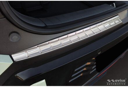 Avisa RVS Achterbumperprotector passend voor KIA EV3 GT 2024- - Zilver - 2-delig AV235587