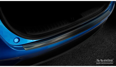 Avisa Zwart RVS Achterbumperprotector passend voor Kia XCeed 2019- Zwart