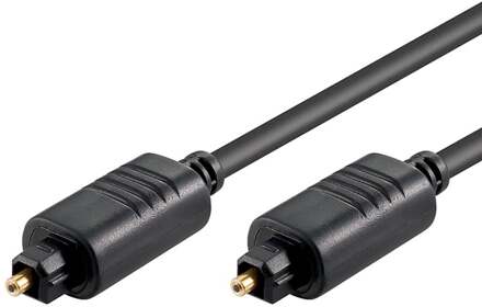 AVK 220-150 1.5m 5.0 mm Glasvezel kabel 1,5 m Toslink Zwart
