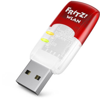 AVM FRITZ!WLAN Stick AC 430 Edition International Wifi adapter Transparant