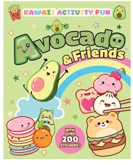 Avocado & Friends: Kawaii Activity Fun (With Over 200 Stickers!) - Dover Kids Activity Books: - Giada Francia