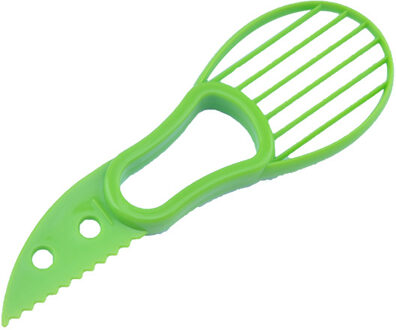 Avocado Slicer Tool, Professionele Avocado Tool 3-In-1 Multifunctionele Avocado Snijmachine Avocado Pitters Avocado Cutter groen