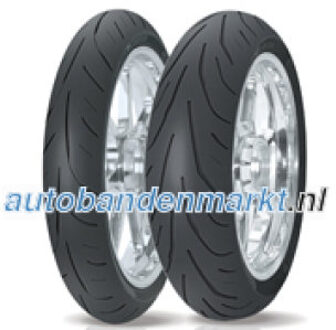 Avon Banden Avon 3D Ultra Supersport AV80 ( 180/55 ZR17 TL (73W) Achterwiel ) zwart
