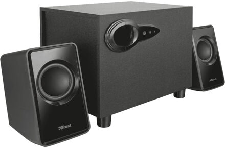 Avora 2.1 subwoofer luidsprekerset PC speaker Zwart