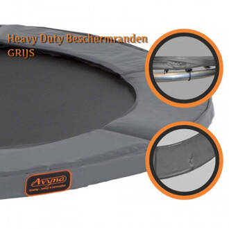 Avyna Heavy Duty Universeel Trampoline Randkussen Ø 270 cm Grijs