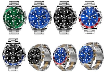 AW12 Smart Watch Stainless Steel Men's Business Watch