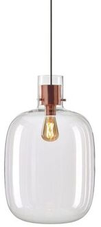 Awa Large Hanglamp - Koper - Transparant