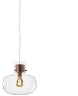 Awa Medium Hanglamp - Koper - Transparant