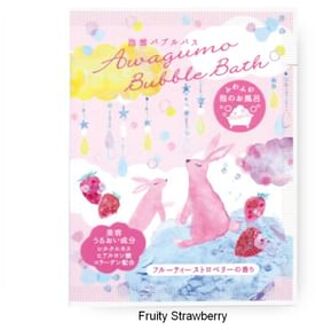 Awagumo Bubble Bath Fruity Strawberry