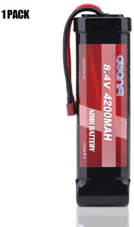 Awanfi 8.4V Nimh 4200Mah 7 Mobiele Platte Pack Rc Batterij Deans Plug Voor 1/10 Schaal Rc Auto Vrachtwagen boot Traxxas Losi Geassocieerd Hpi 1 stk