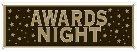 Awards night banner 150 x 53 cm