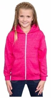 Awdis Hooded sweater roze voor meisjes L (9-11 jaar)