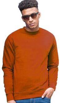 Awdis Oranje sweater voor heren Just Hoods 2XL