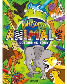 Awesome Animals Colouring Book - Bumper Colouring Books