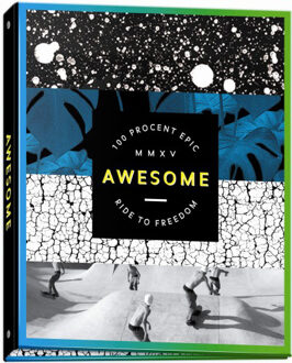 Awesome lifestyle merken/awesome Ringband Awesome groen 2-rings