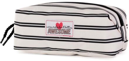 Awesome Mermaid etui stripes