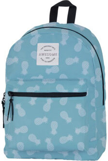 Awesome rugzak blue pineapple