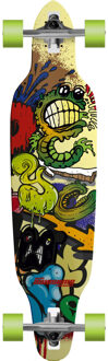 Awesome twin Graffiti longboard, 91 cm