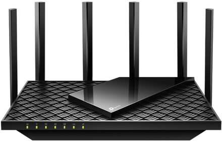 AX5400 Multi-Gigabit WiFi 6 Router WiFi repeater Zwart