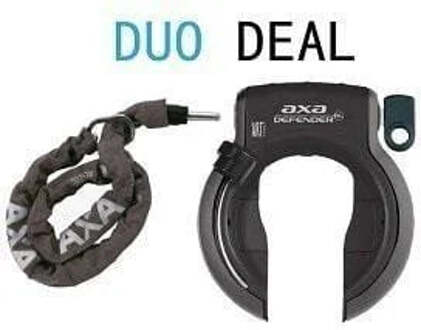 Axa Duo Deal AXA Defender Ringslot +RLC 140 insteekketting