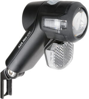 Axa Fietskoplamp Nox Sport auto/off led 12 lux Zwart