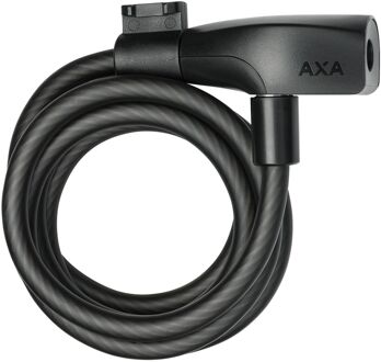 Axa Kabelslot Resolute 150/8 - Zwart - Lengte 150cm Ø8mm