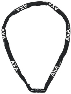 Axa Kettingcijferslot Rigid met nylon hoes 1200 x 3,5 mm zwart