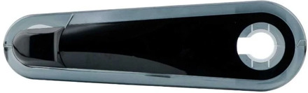 Axa Kettingkast Snapper 28-Inch Gesloten Zwart 64 x 19 cm