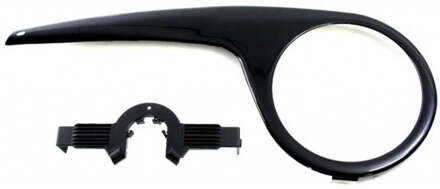 Axa Kettingscherm Axa Flyer 42-44T - Zwart