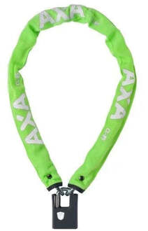 Axa Kettingslot AXA Clinch+ 85cm / ø6mm - groen (winkelverpakking)