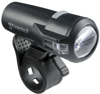 Axa Koplamp Axa Compactline 35 USB oplaadbaar