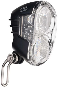 Axa Koplamp Echo 15 Switch Aan/Uit LED Dynamo Zwart