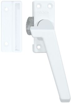 Axa Raamsluiting - Model 3302 - Aluminium Wit - Niet Afsluitbaar - Rs