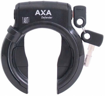 Axa Ringslot Axa Defender - Glanzend Zwart + Bosch 2 Tube Cilinder