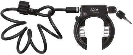 Axa Ringslot Axa Solid Plus ART2 + Newton PL150 - Zwart