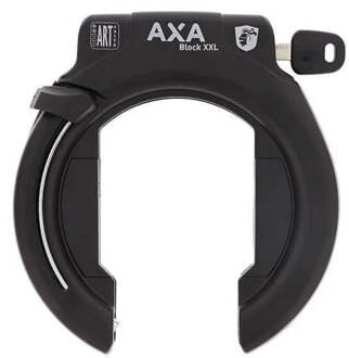 Axa Ringslot Block XXL - Zwart