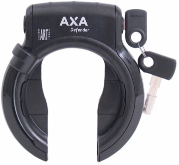 Axa Ringslot Defender met 2 tube cilinder - Zwart