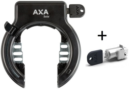 Axa Ringslot Solid Plus + accuslot Steps 8035 Zwart