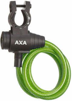 Axa Spiraalkabelslot AXA Zipp 120/8 - groen (op kaart)