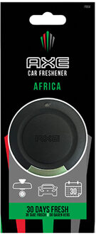 Axe geurhanger 6 cm Africa zwart/groen