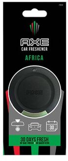 Axe geurhanger 6 cm Africa zwart/groen