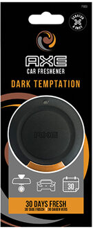 Axe geurhanger 6 cm Dark Temptation zwart/oranje